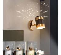 Applique Murale Interieur Moderne Lampe de Murale LED Dimmable Éclairage Mural Angle de Faisceau Réglable Lampe de Chevet en Métal Noir Rotation Luminaires pour Chambre D'enfant Salon Chambre Couloir