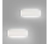 Applique murale intérieure 18W 6000K appliques blanche Eclairage mural blanc chaud Suitable for use with escalier Eclairage pour salon chambre couloir escalier etc, en aluminium