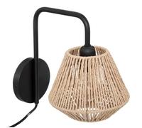 Atmosphera Applique murale Jily Ø 18 cm en corde naturelle