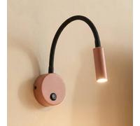 Applique murale Lagos TK Lighting, dimmable, rouge, Chambre à coucher, Métal, Applique Murale