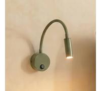 Applique murale Lagos TK Lighting, dimmable, vert, Chambre à coucher, Métal, Applique Murale