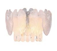Applique murale lampe de chambre chrome cristaux K5 lampe de couloir à 2 lampes