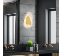 Applique Murale Lampe De Chambre En Verre Design Nuage En Laiton LED