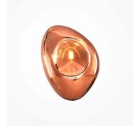 Applique murale, lampe de couloir, applique murale, lampe de chambre, métal, verre, noir, cuivre