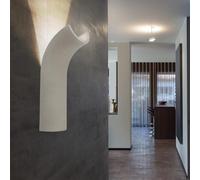 Applique murale béton LED spot mural béton gris lampe de salon applique LED, éclairage indirect, 1x LED 4,2W 200Lm blanc chaud, LxH 10x30 cm