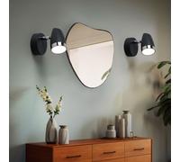 Applique Murale Lampe de Lecture Réglable Anthracite LED Chambre