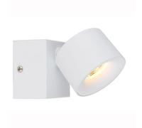 Applique murale lampe de salon 1 lampe orientable LED L 20,5 cm