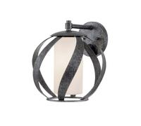 Applique Murale Lampe D'Extérieur Boule Balcon Acier Verre IP44 1 à Feux