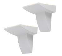 Applique murale Lampe extérieure Applique extérieure Mur de maison Lampe de cave, résistante aux éclaboussures, blanche, 1x LED 2,5W 180Lm 3000K, LxHxP 24x17,5x14cm, 2er Set