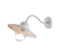 Applique Murale Lampe Extérieure Lumière de Jardin Inox Verre H 25,5 CM IP44