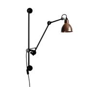 Applique Murale Lampe Gras N210 Noir et Cuivre Brut