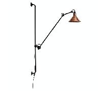 Applique Murale Lampe Gras N214 Noir/Cuivre Brut