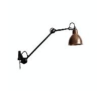 Applique Murale Lampe Gras N222 Noir et Cuivre Brut
