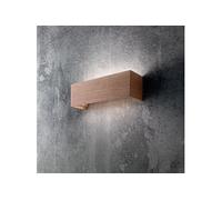 Applique murale lampe LED rectangulaire moderne en bois Badia-P