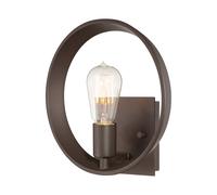 Applique murale lampe métal bronze hall light 1 flamme classique