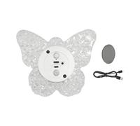 Applique murale - Lampe papillon | Lumière intérieure magnétique de capteur de mouvement de couleur pour l'affichage d'art étudiant la lecture d'allaitement, veilleuse de couloir de chambre à couc