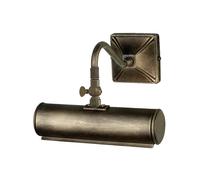 Applique Murale Lampe pour Tableaux Acier Black Or B 19 CM Salle 2 à Flammes
