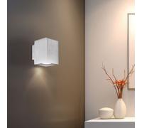 Applique Murale Lampe Salle à Manger Argent Aluminium LED Treppenhauslampe H