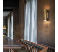 Applique Murale Lampe Up Down Lumière Indirecte Spot Vieil Laiton Vintage