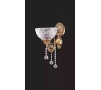 Applique murale Lampes murales Or Lustre Lampes murales Gris Verre
