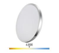 Applique murale LED 24W 1600 lumens 4000K - cadre chromé