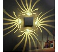 Applique murale LED 3 W AC85-265 V moderne en aluminium lampe créative lumières d'intérieur pour la maison lumière à économie d'éne