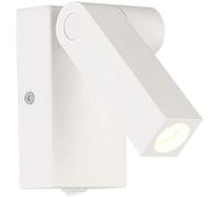Applique Murale LED 3 W, orientable, Filaire, avec Interrupteur, éclairage d'intérieur Moderne en métal, Compatible avec Le Salon et Le Couloir, éclairage de Charme