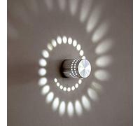 Applique Murale LED 3 W Sal, plafonnier en Aluminium, idéal pour Un Couloir, Une Chambre, Un Vestibule, Un café ou Un Couloir, luminaire décoratif d'intérieur créatif, Blanc Chaud