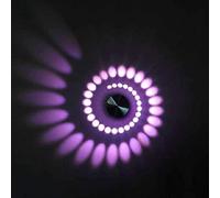 Applique Murale LED 3 W Sal, plafonnier en Aluminium, pour Couloir, Chambre, Vestibule, café, Couloir, Lampe LED, décoration Murale d'intérieur créative, Jaune Clair
