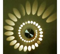 Applique Murale LED 3 W Sal, plafonnier en Aluminium, pour Couloir, Chambre, Vestibule, café, Couloir, Lampe LED, décoration Murale d'intérieur créative, Jaune Clair