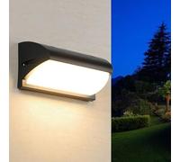 Applique Murale LED 30W Noire IP65 - Blanc Neutre 4000K - 5500K - SILAMP