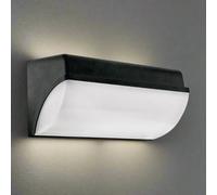 SILAMP Applique Murale LED 30W Noire IP65 Température de Lumière Variable - 3000K/4000K/6000K