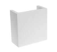 Applique Murale LED 7W Plâtre Éclairage Double Face Esmeralda Blanc