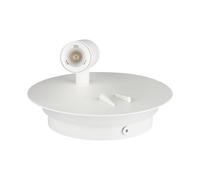 Applique Murale LED 9W 680lm 3000K Blanc - Liseuse & Éclairage Ambiance pour Chambre & Hôtel