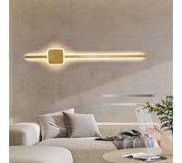 Applique Murale LED à intensité Variable avec télécommande 2700 K-6500 K Applique Murale d'intérieur à Longue Bande en Aluminium Acrylique Bandes Lumineuses Modernes Couloir escalier Bar Salon ch