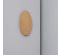 Applique Murale Led Aluminium Iris 18w Dorée Blanc Chaud 3000k