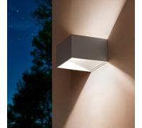 Applique Murale LED Aluminium Lico 6W Éclairage Double Face Grise Claire