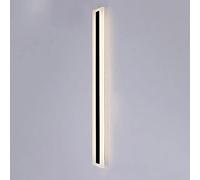 Applique Murale LED Blanc Chaud 3000 K - Applique contemporaine en métal avec Abat-Jour en Acrylique pour Une Ambiance de Salon Moderne