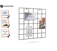 Applique murale LED Cadre photo décoratif 40 LED Lampe d'ambiance Batterieben