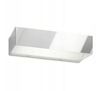 Applique murale LED chromée IP44 36 cm 8W à placer au-dessus du miroir, salle de