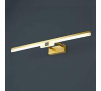 Applique murale LED Compatible with vanité, éclairage mural d'intérieur sur miroir, lampes murales 4000K, laiton noir, L17,73 pouces, lampe de décoration de chevet,Éclairage intérieur