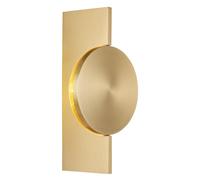 Applique murale LED couleur laiton, lampe de couloir, spot orientable, H 28 cm