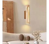 Applique Murale LED cylindrique de Style Nordique Beige pour Chambre à Coucher, Bureau, Salle à Manger, Hall d'entrée, luminaires Simples