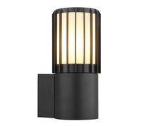 Applique murale LED d'extérieur, applique murale, luminaire d'extérieur, anthracite, aluminium, H 20 cm