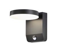 V-TAC LED Applique Rotative - Détecteur PIR - Etanche IP65 - Noir -17W - 2520 Lumens - 4000K