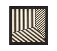 Applique murale LED d'extérieur Maze Straight Noir 10 W LED/700 lm/3000 K IP44
