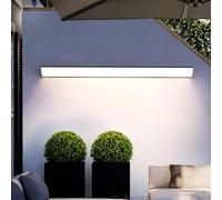 Applique Murale LED d'extérieur Moderne 98 W, rectangulaire, Longue Bande en Aluminium, étanche IP65, Acrylique, pour intérieur, Miroir, Jardin, Villa