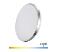 Applique murale LED - EDM - 18W - 1200 Lumens - 6400K - Cadre chromé