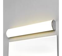 Applique murale LED Elanur Lindby, argenté, Salle de bain, Métal, Moderne, Applique Murale LED