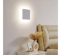 Applique murale LED Elrik Lucande, blanc, Couloir, Métal, Moderne, Applique Murale LED